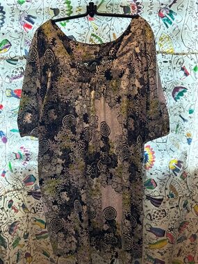 Tramp floral baby doll dress